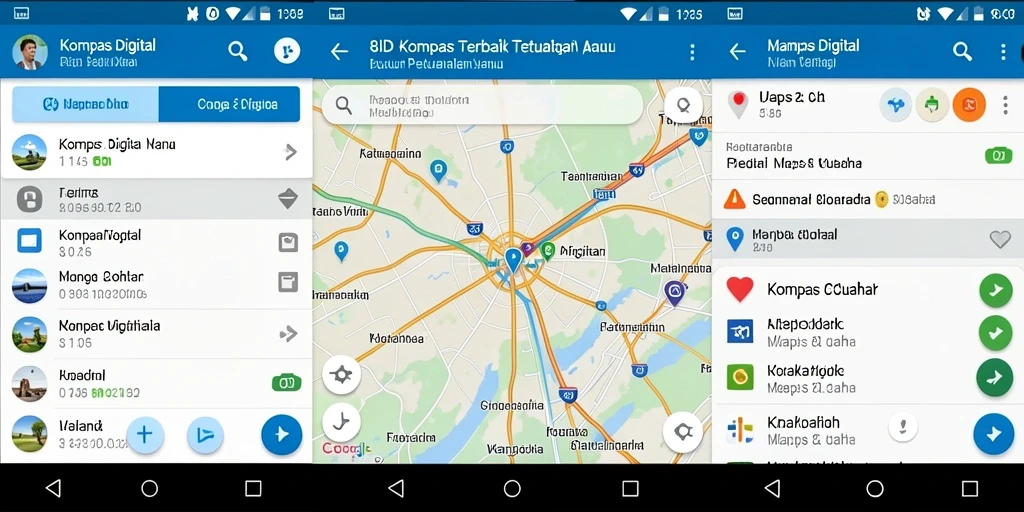 Tampilan antarmuka aplikasi 8ID yang sederhana dan informatif.
