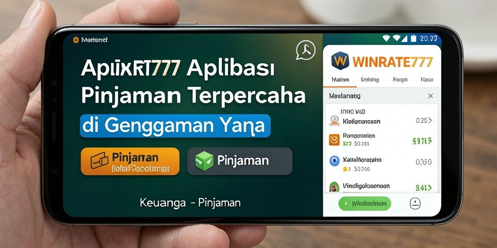 Antarmuka aplikasi WINRATE777 yang user-friendly dan fungsional.
